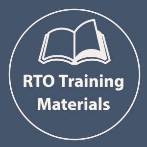 RTO Materials for Sale Here .